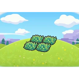 Elevated tall grass