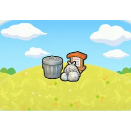 Trash collection site